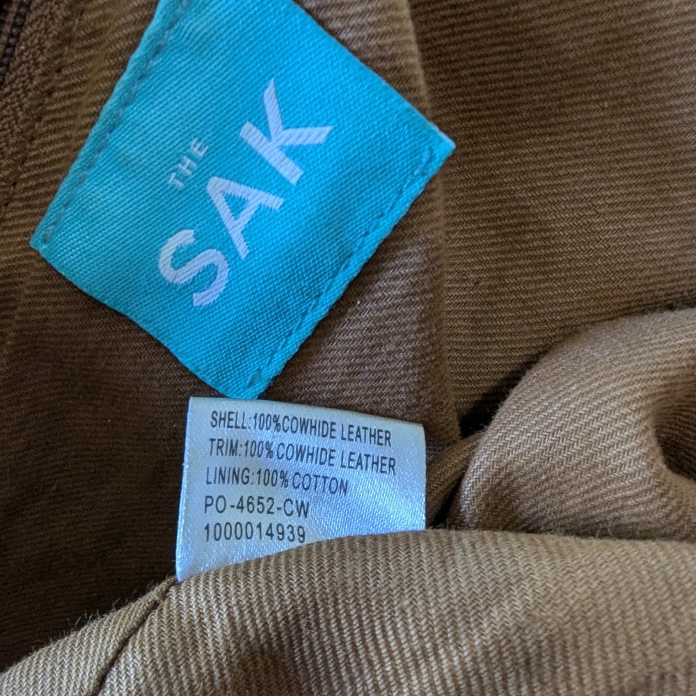 The Sak Boho Leather Shoulder Bag HOBO - Picture 4 of 6
